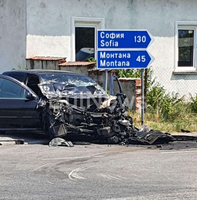 Зверско меле на пътя между Монтана и Видин СНИМКИ