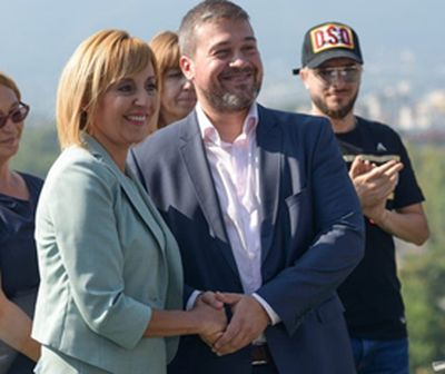 Псевдопротестърите Мариан Башур и Никола Вапцаров се скараха преди изборите 