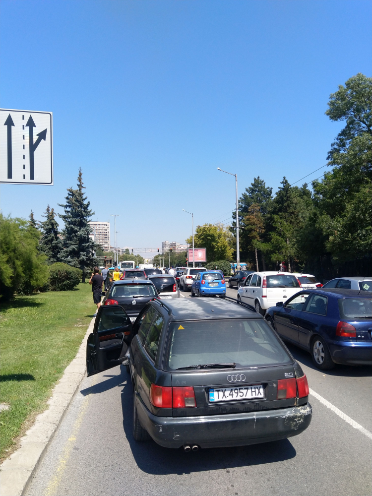 Мрежата бясна на умнокрасивите, които блокираха София в адския пек СНИМКИ 18+