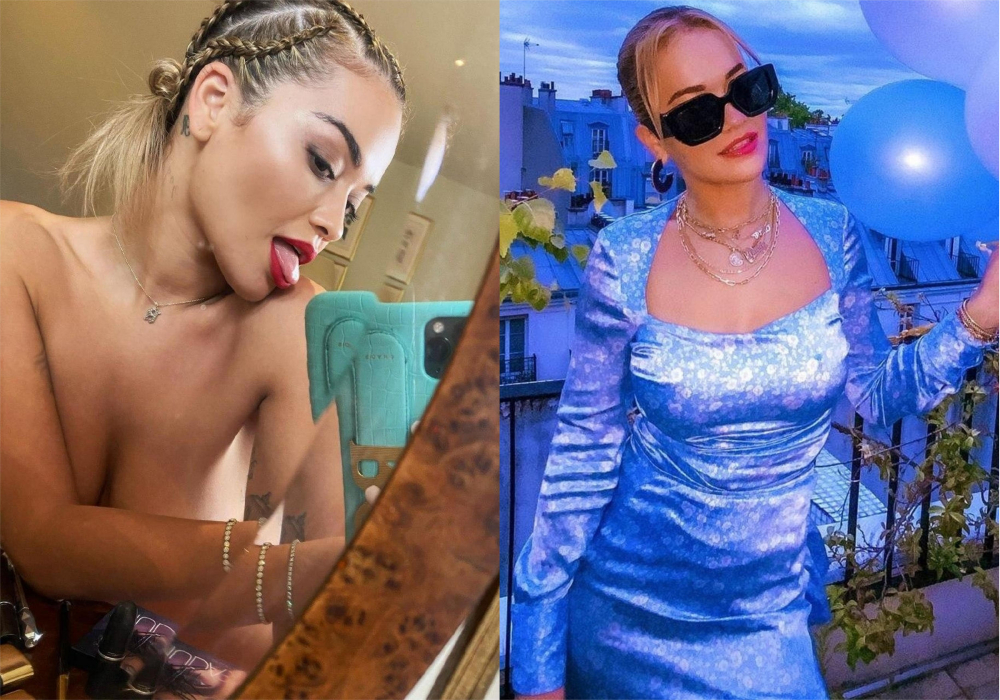 Рита Ора разголи секси фигура в ултра изрязан бански СНИМКИ 18+