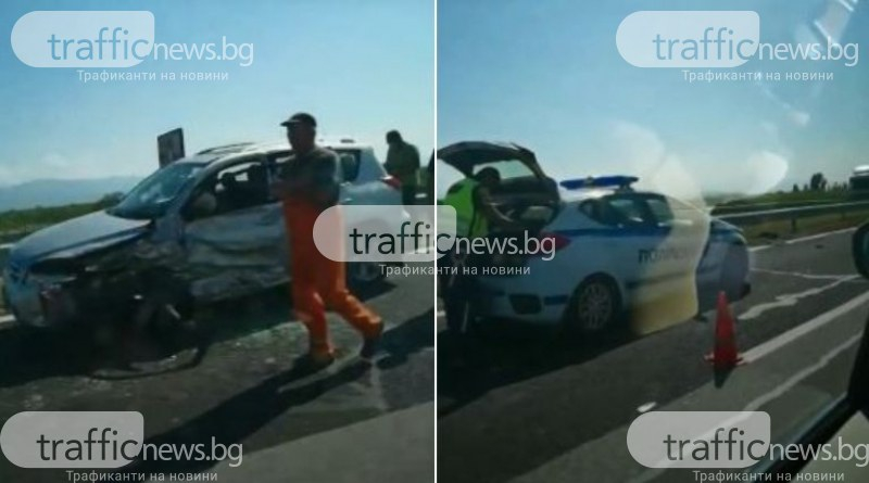 Извънредно в БЛИЦ! Неописуема драма с млада жена на АМ „Тракия” ВИДЕО 