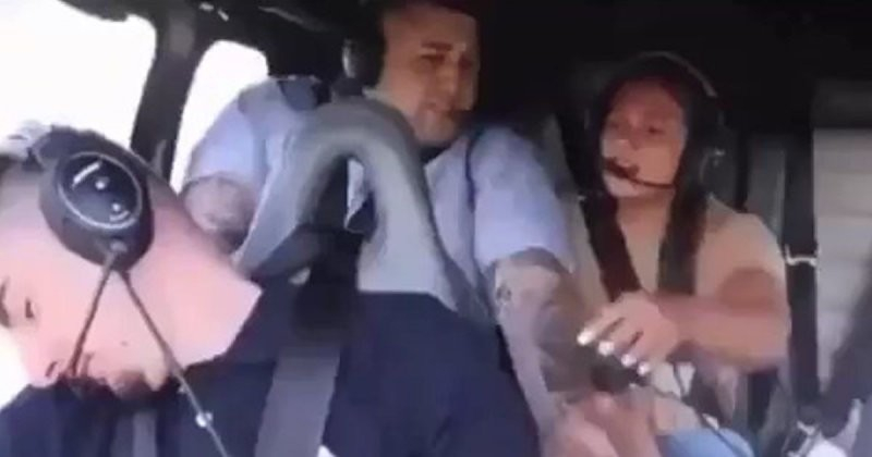 Ужас в небето: Пилот на пътнически хеликоптер изгуби съзнание ВИДЕО