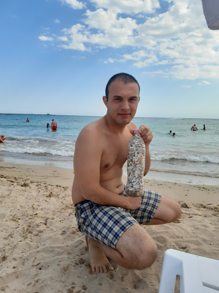 Светослав отиде на плаж в Балчик и направи нещо, което изуми всички СНИМКИ 