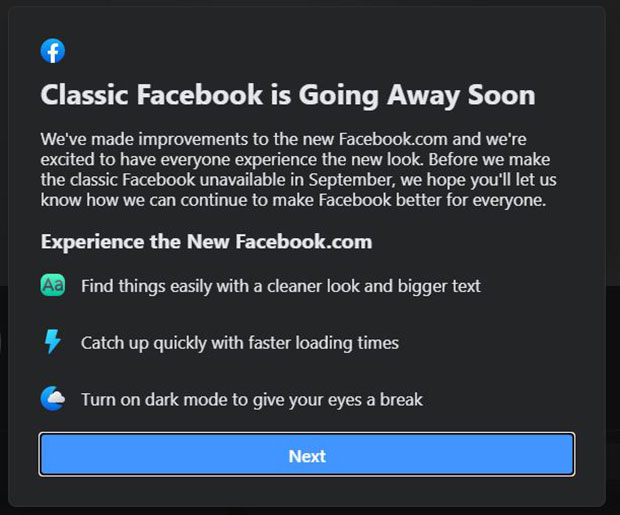 Огромна промяна за потребителите на Facebook