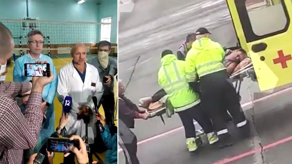 По дрехите, ръцете и в косите на Навални е открито химично вещество