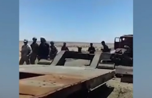 ВИДЕО 18+ от взрива на руския генерал в Сирия 