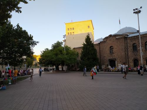 Извънредна ситуация на протеста, намеси се Спешна помощ СНИМКИ