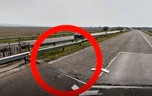 Сателитни СНИМКИ показаха каква опасна бомба цъка на АМ "Tракия"