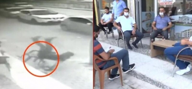 Дете падна от прозорец и се приземи върху... ВИДЕО