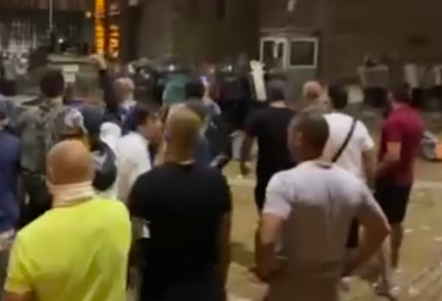 ВИДЕО показа кои са мутрите с бомбите, опитали да окървавят протеста 