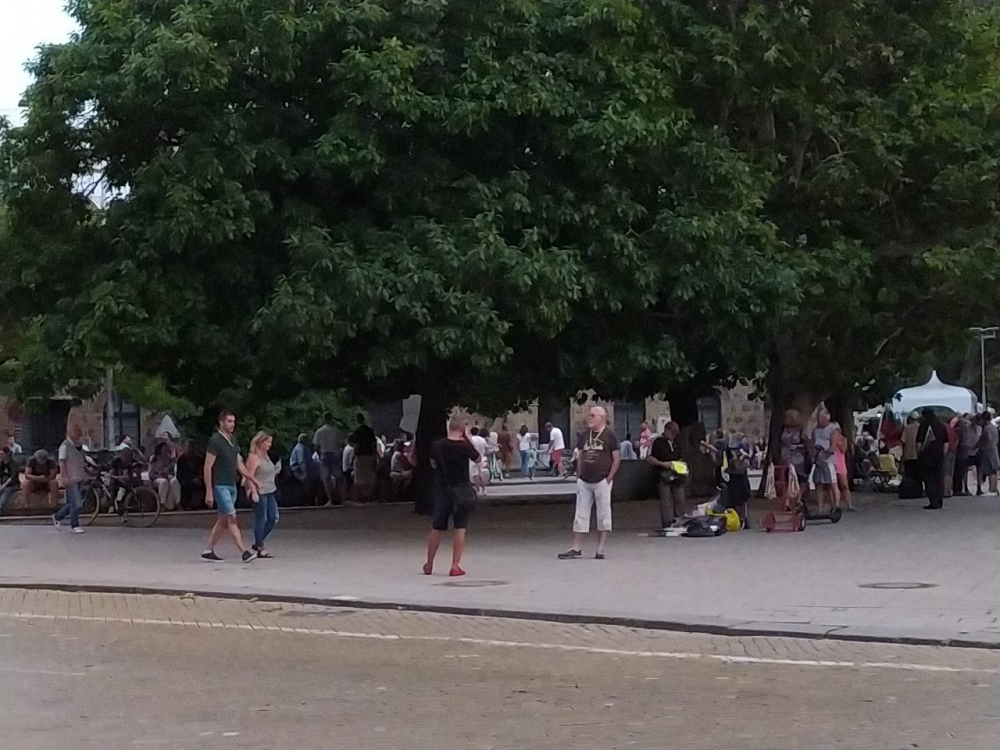 Вяло присъствие на 62-рия ден на протестите в София СНИМКИ