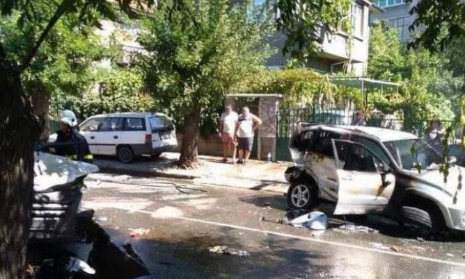 Очевидец на ужас в Айтос: Пред очите ми горяха хора ВИДЕО