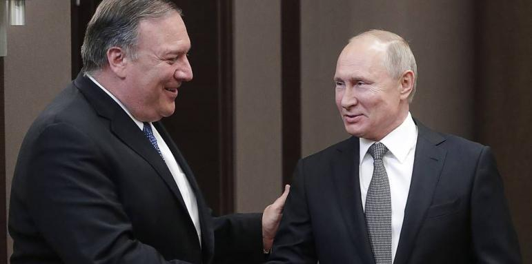 Помпео попари Путин с тази новина