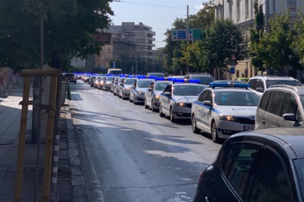 Столицата гъмжи от полиция, готвят се за "Велико народно въстание 3" СНИМКИ