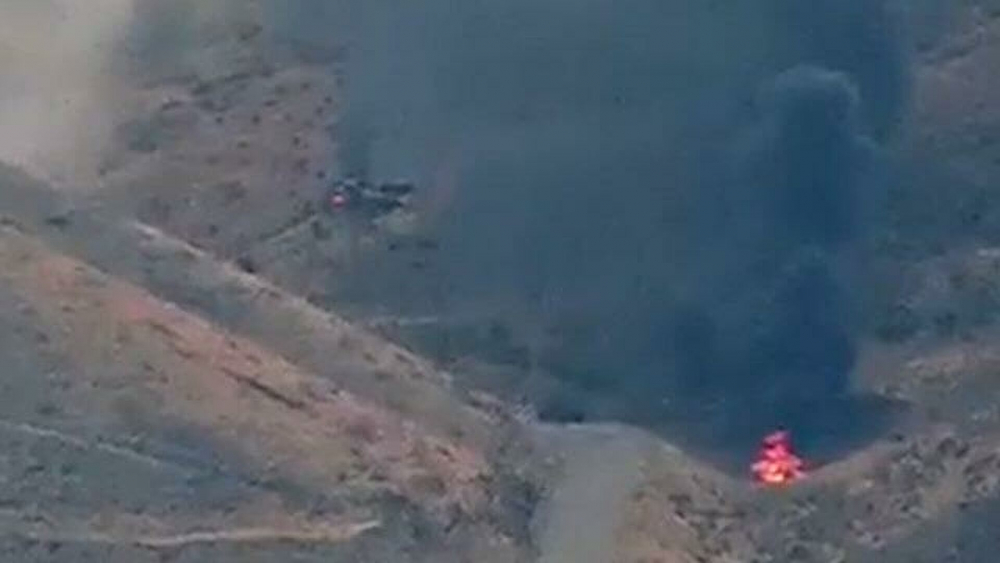 Унищожаването на камиони с азербайджански войници бе показано на ВИДЕО