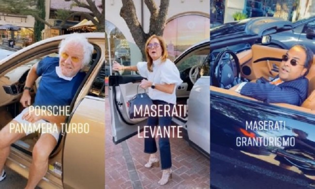 Какво работи жена, която шофира Maserati Levante? 