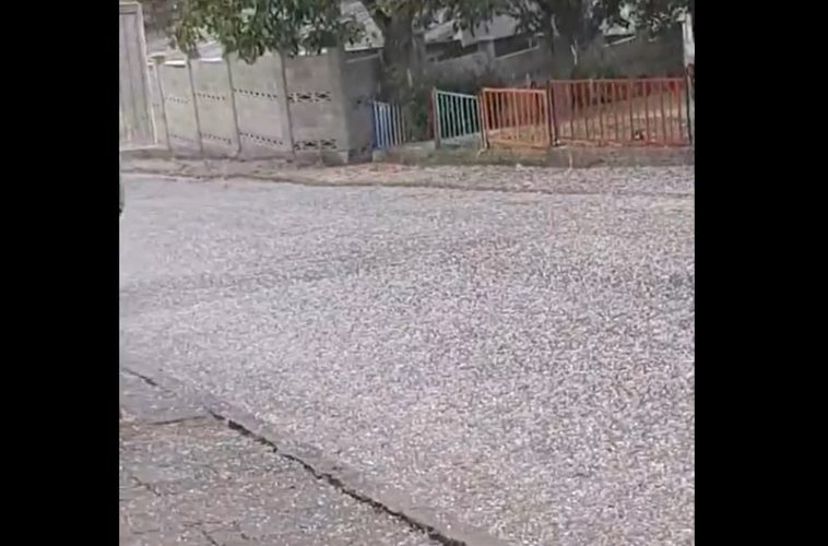 Страшна стихия удари Варна и Бургас: За минути побеля, но не от сняг ВИДЕО 