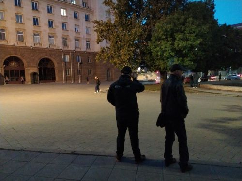 Мистични СНИМКИ: Пореден протест в София, въстаниците са неоткриваеми 