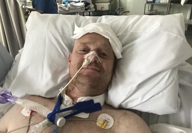 Баща показа на децата салто и се случи нещо ужасно СНИМКИ