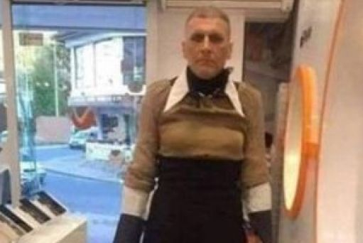 Зловещо! Двуметров мъж в рокля хвърля в ужас хората в Смолянско, спял по гробищата СНИМКИ