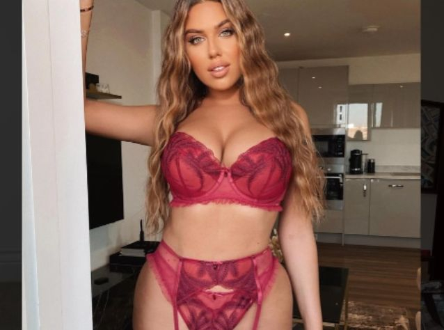 Нова секси мода на червено прозрачно бельо плъзна сред звездите СНИМКИ 18+