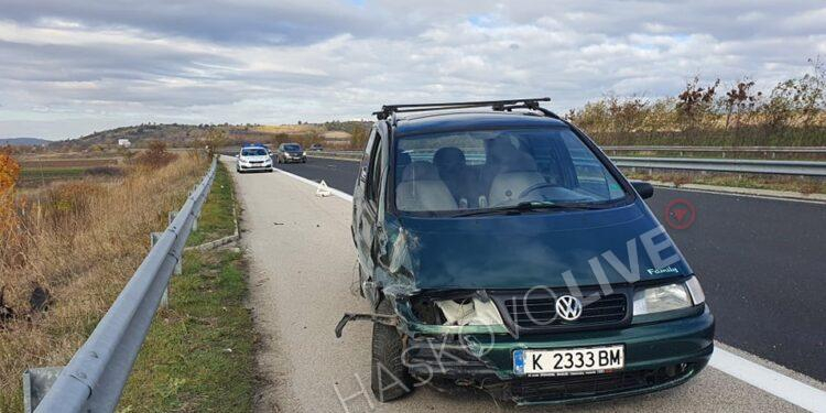Ето какво се случи, след като безумец шпори в насрещното на АМ "Марица" СНИМКИ 