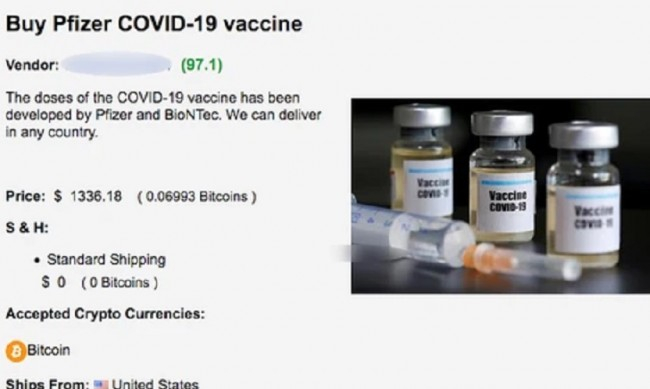 Почна се: Ваксините на Pfizer вече заляха "тъмния интернет" на умопомрачителни цени