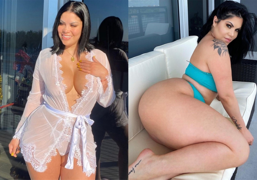 Моделка нахлузи рекордно миниатюрен бански, който се пръсна СНИМКИ 18+