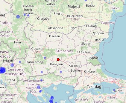 Земетресение събуди Пловдив СНИМКИ