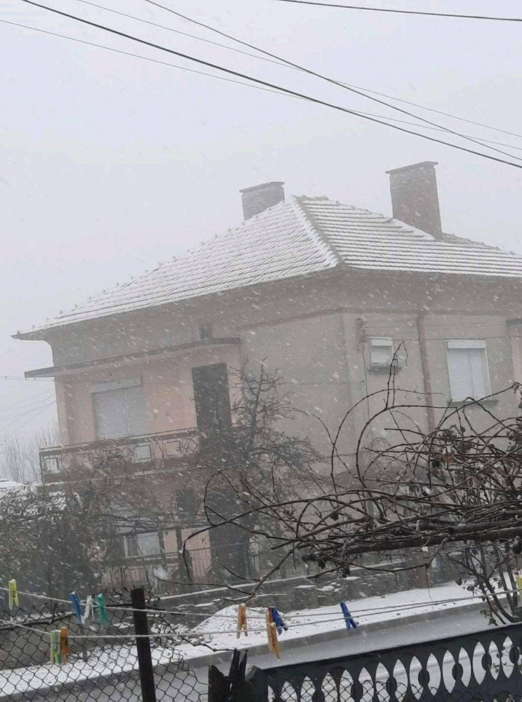 Първо ВИДЕО от снежната буря, ударила Северозапада