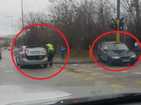Първо в БЛИЦ! Зверски екшън на ключов столичен булевард СНИМКИ
