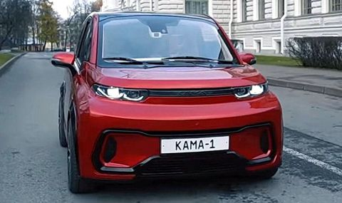 Разкриха всичките тайни на руския електромобил ВИДЕО 