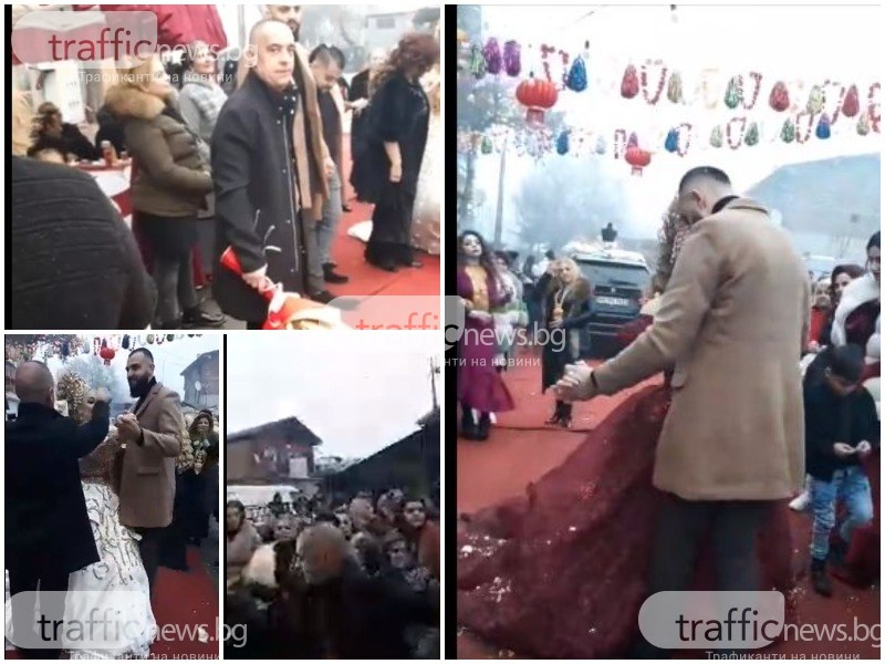 Напук на мерките: Цигани вдигнаха невиждана тридневна сватба, замерят се с банкноти на пищни софри ВИДЕО