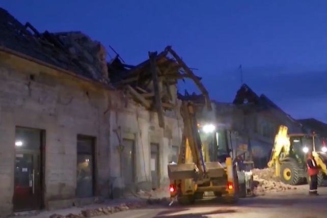 Кошмарът след опустошителния трус в Хърватия не спира 