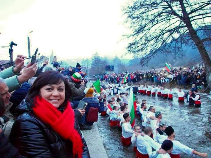 Нинова пожела кураж на имениците навръх Богоявление