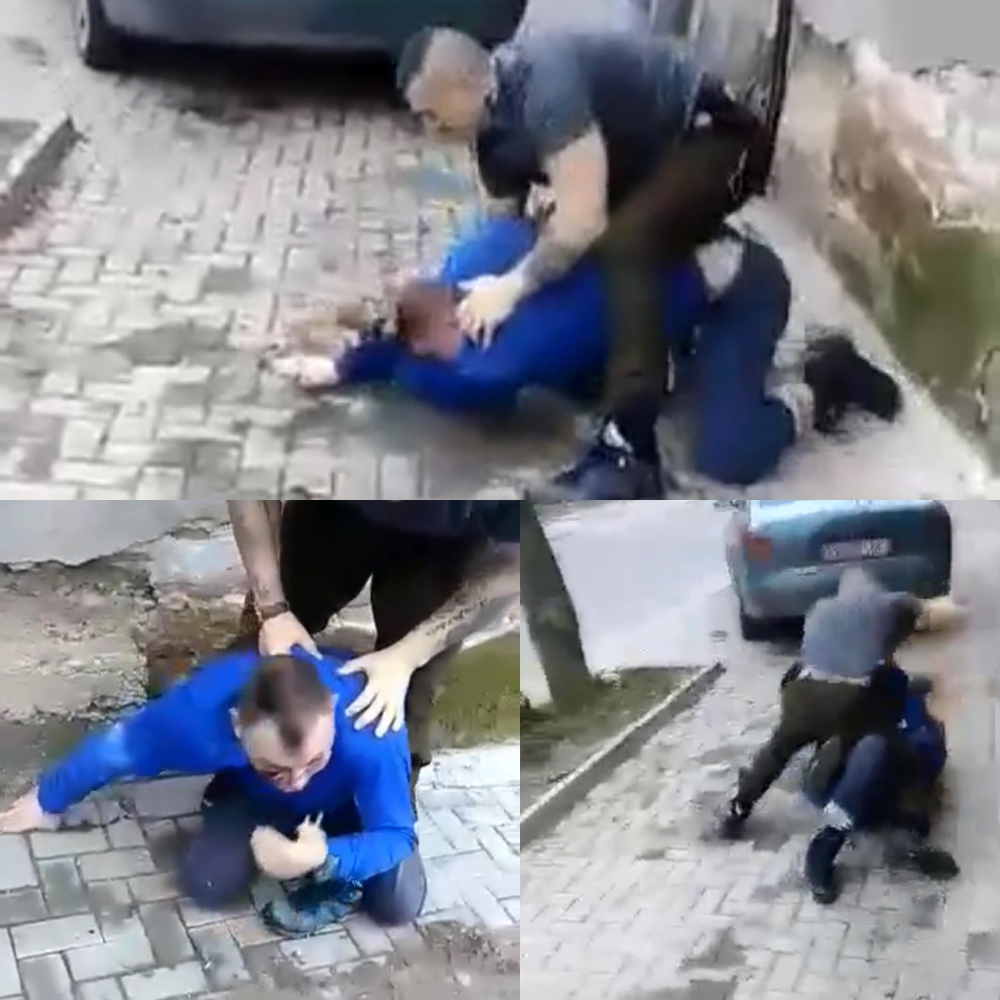 Зрелищен екшън в Дупница: Кикбоксьор смля от бой съгражданин заради... СНИМКИ 