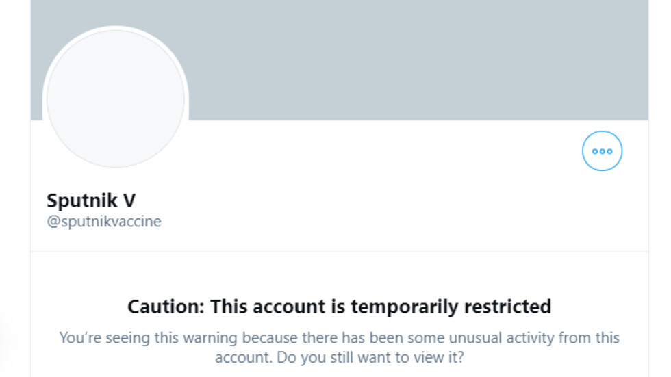 Twitter нанесе жесток удар по руската ваксина „Спутник V“