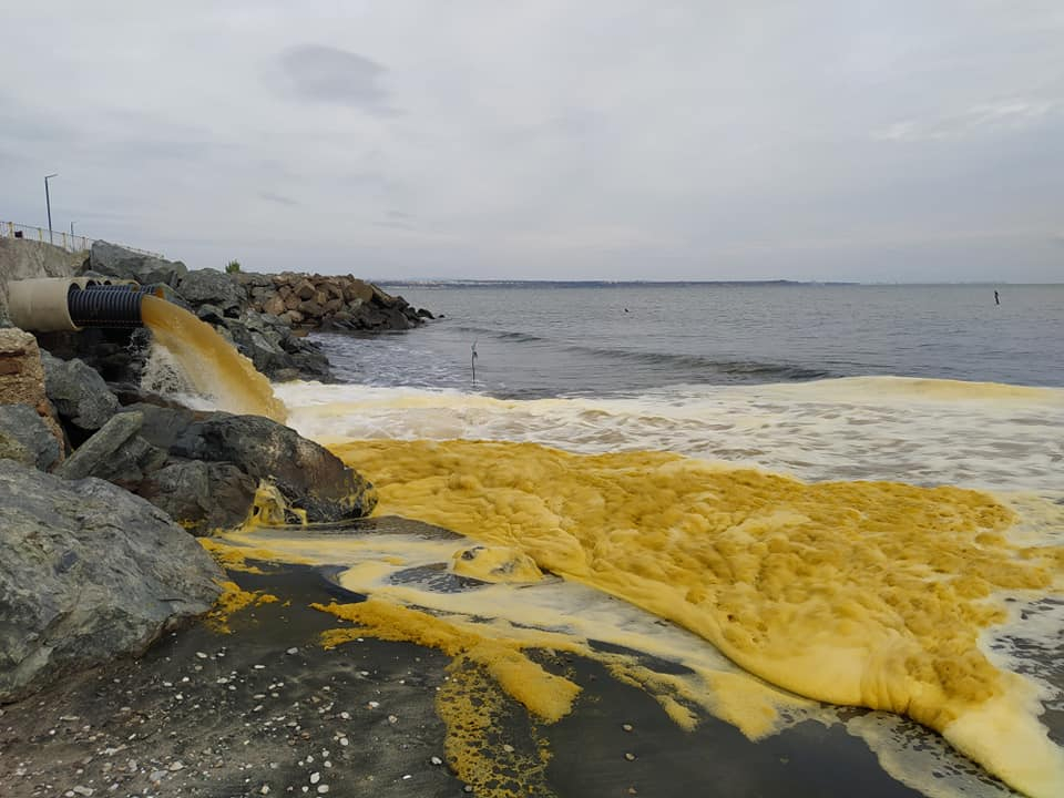Бургазлии в ужас от това, което се излива в морето СНИМКА