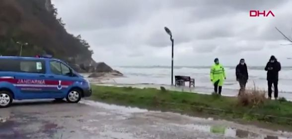 Голяма трагедия с руски кораб край турския бряг на Черно море ВИДЕО