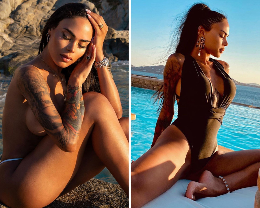 Вижте как изглежда звезда на Playboy, която носи непрекъснато корсет СНИМКИ 18+
