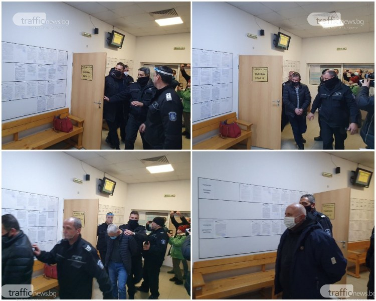 Полицаят от схемата с фалшиви документи пробва да трогне съда с лична драма ВИДЕО 