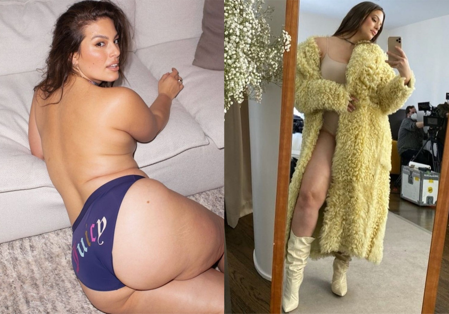 Надебелялата Ашли Греъм се показа чисто гола в различни пози СНИМКИ 18+ 