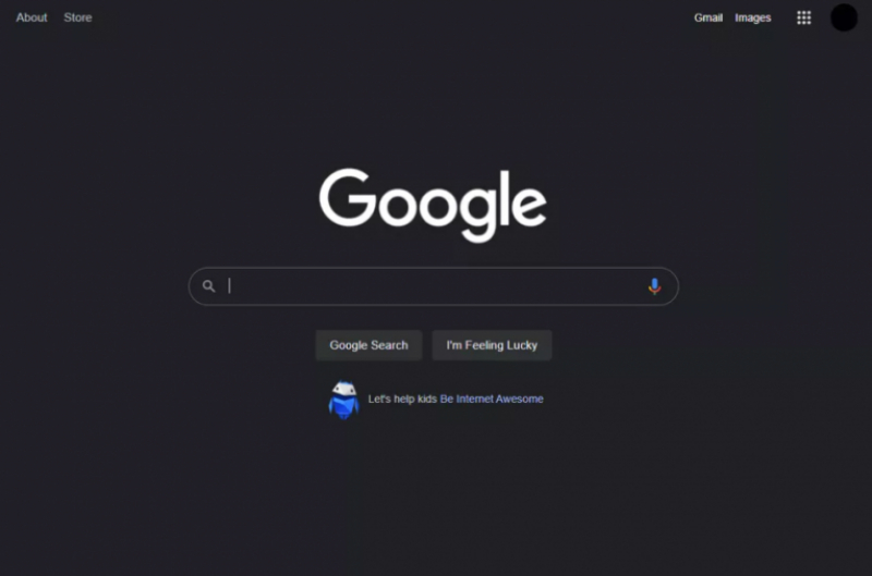 Ако Google на монитора ви се оцвети в черно, не се плашете, тестват чакана опция 