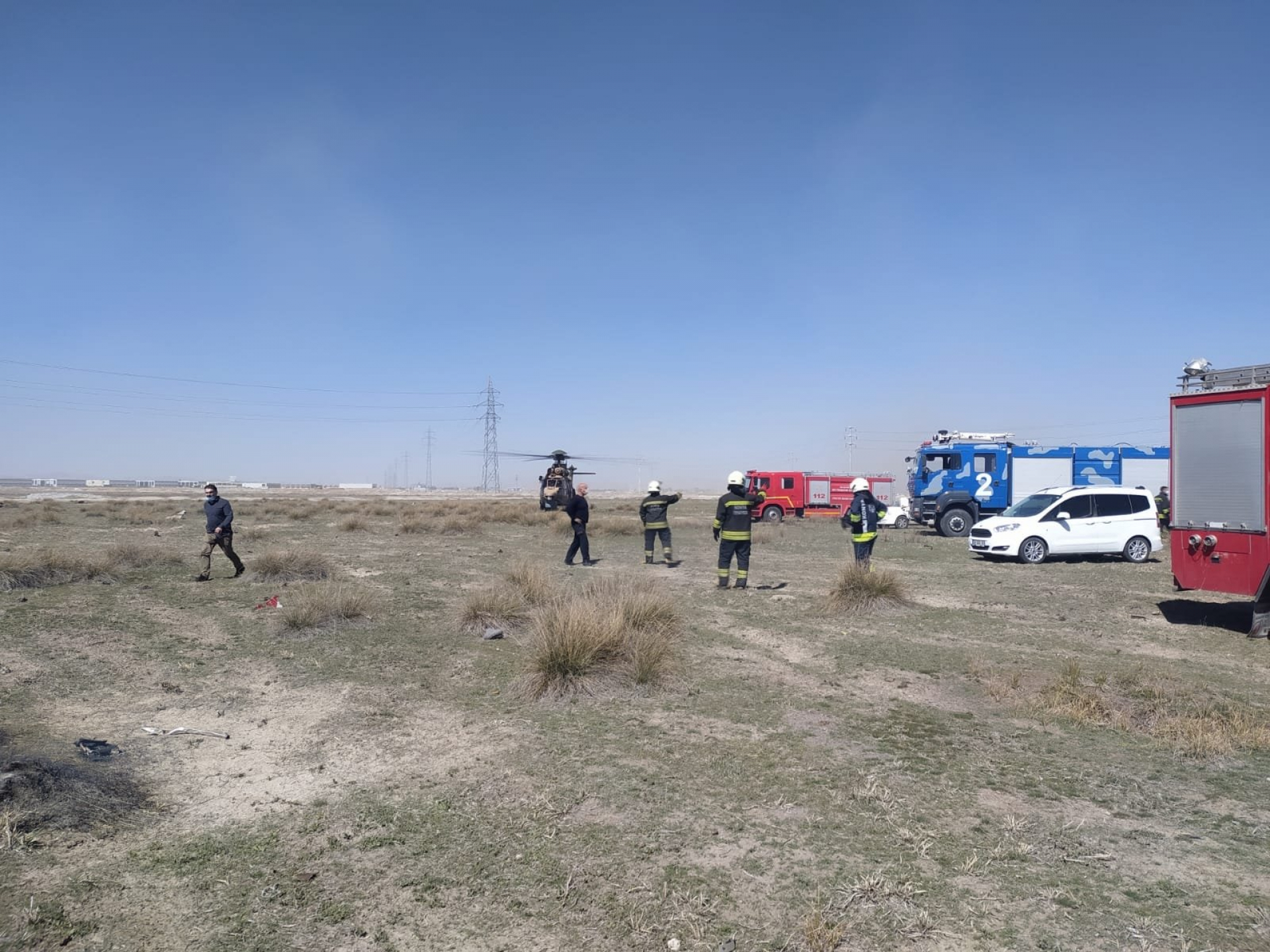 Турски изтребител се разби в централна Турция ВИДЕО