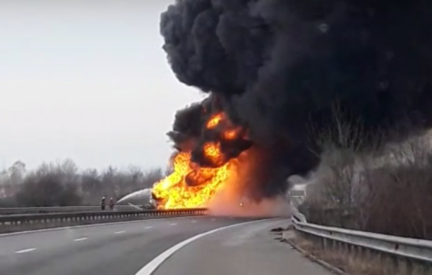 Скръбна вест от ада на АМ „Тракия“ ВИДЕО