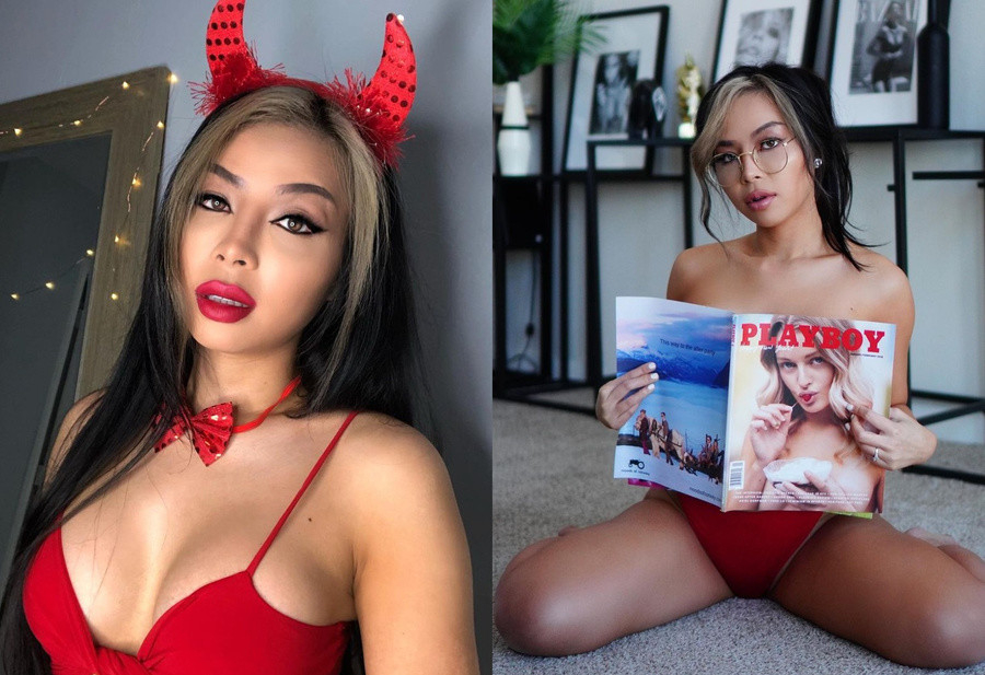 Моделка на Playboy облече толкова безсрамна рокля, че сащиса всички фенове СНИМКИ 18+