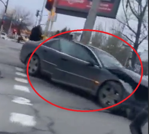 Първо в БЛИЦ! Адско меле в София, такси е по таван в канала до РЗИ ВИДЕО