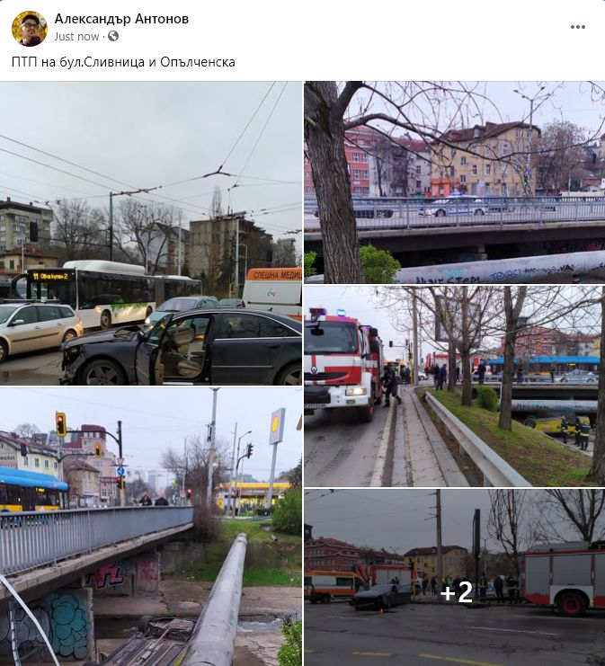 Първо в БЛИЦ! Адско меле в София, такси е по таван в канала до РЗИ ВИДЕО