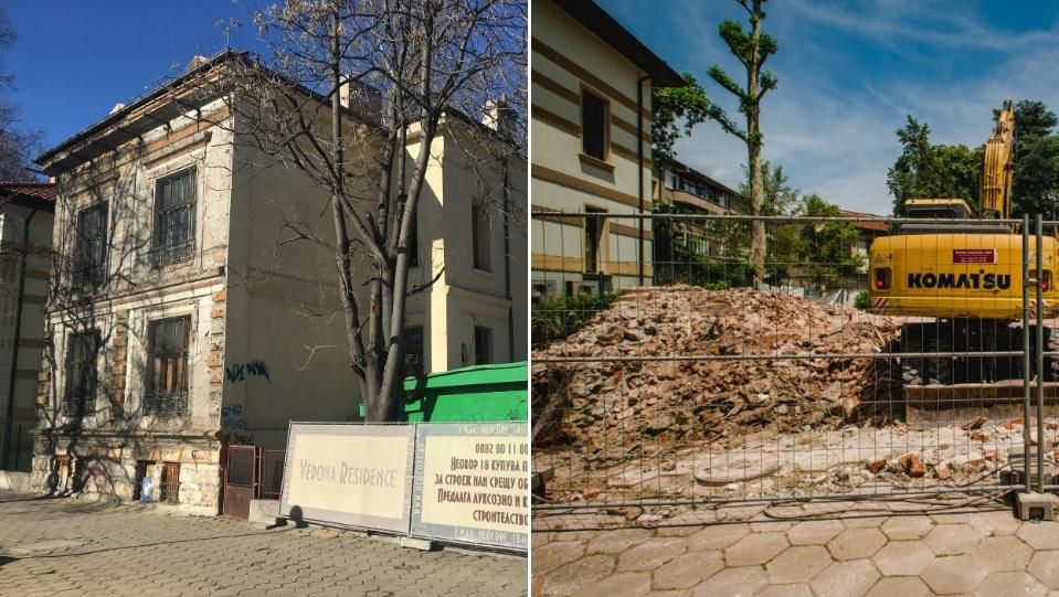 Бизнесдама бутна къща паметник на културата в Пловдив 