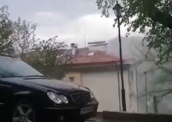 Градушка удари Смолян ВИДЕО